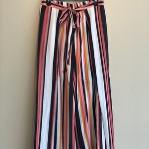 Fun and Funky open wide leg pants